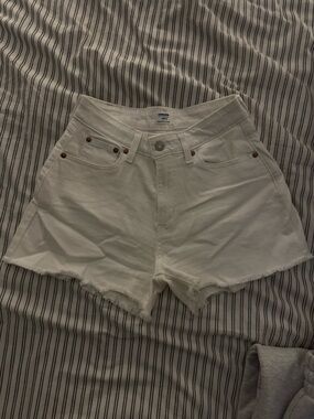 Denizen from Levi's White Denim Shorts